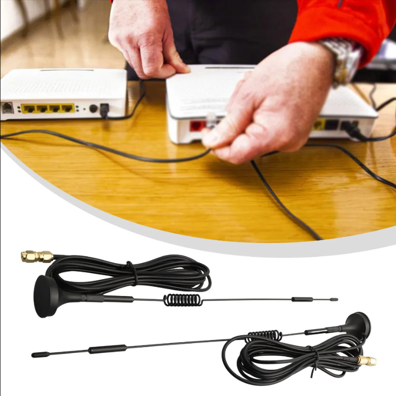 Antena Spiral Modem B310 B311 B312 B315 B525 B593 B525 ZTE MF283U Signal Booster SMA MALE