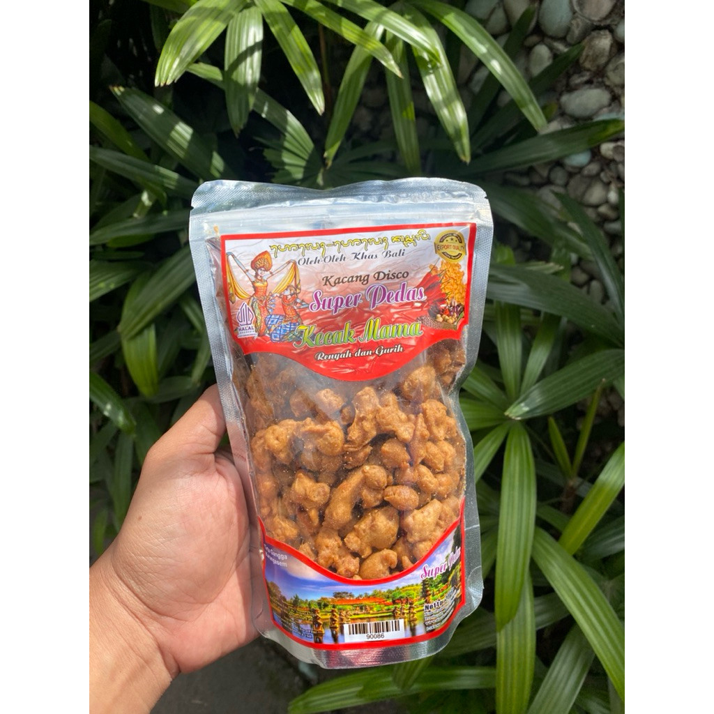 

KACANG DISCO RASA SUPER PEDAS 150gr promo!! kecak mama!!oleh oleh khas bali
