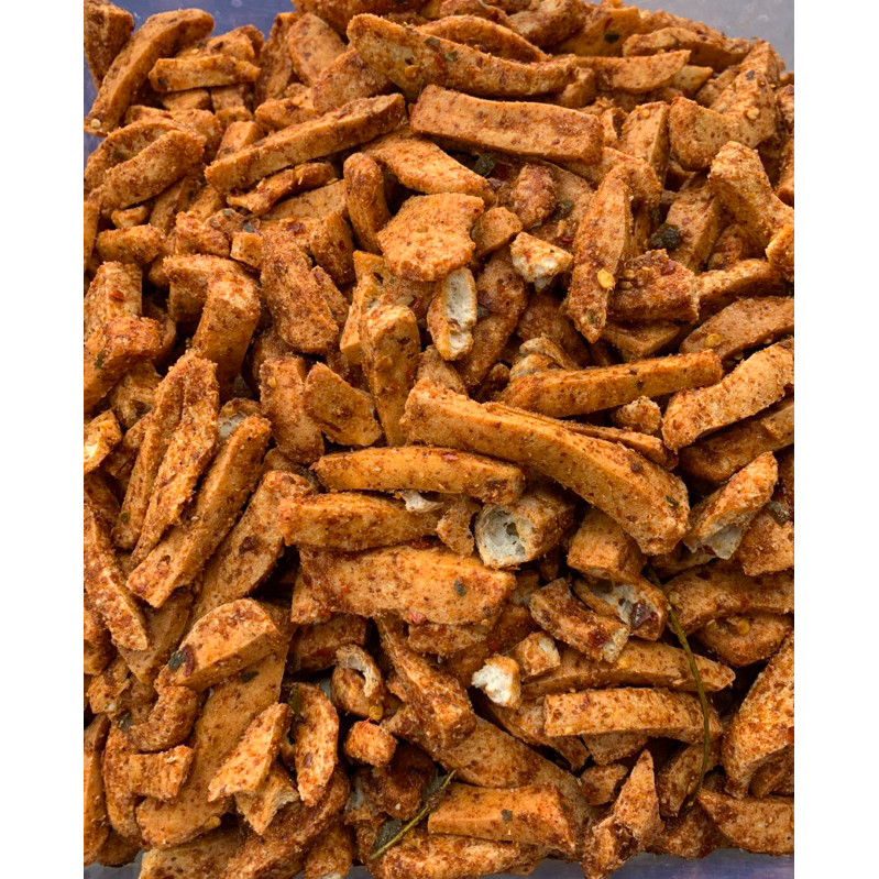 

Basreng Pedas Daun Jeruk & Basreng Ori Daun Jeruk 1KG - basreng balado