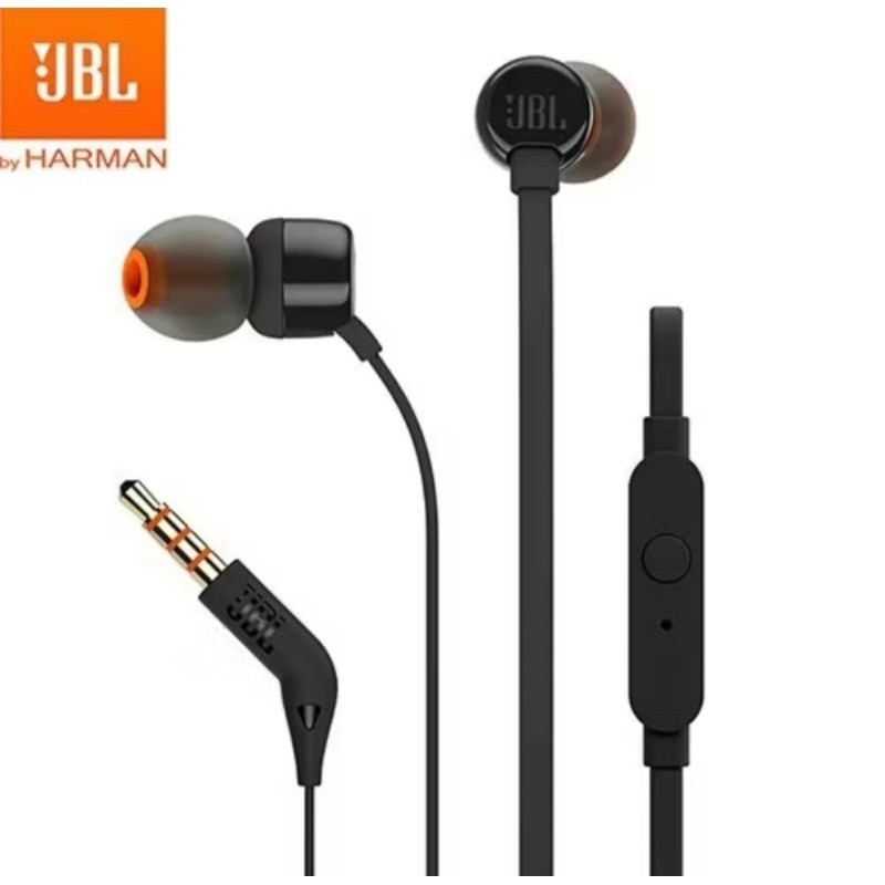 JBL T110 Headset In-Earphones with Microphone Original
