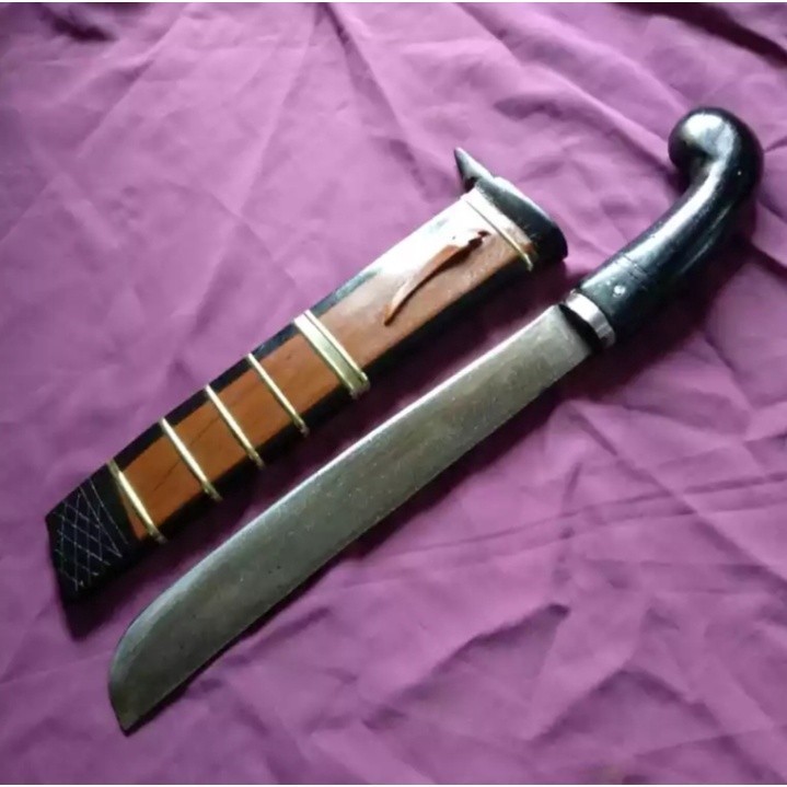 nyah117 HP KOLEKSI SAMURAY PEDANG ORIGINBAL SUPER TAJAM GOLOK ASLI CIBATU Golok polet baja per untuk