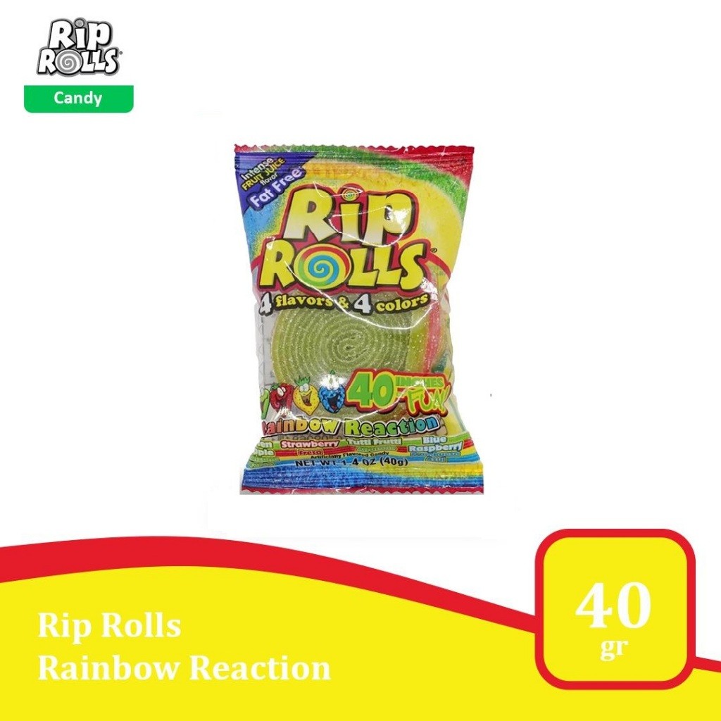 

Rip Rolls Candy - Permen Roll Import USA