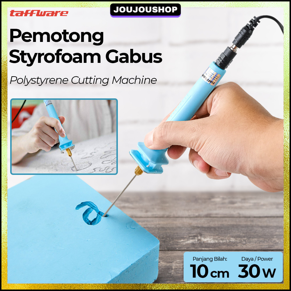 

Taffware Pemotong Styrofoam Gabus Polystyrene Cutting Machine 10cm 30W - CT10