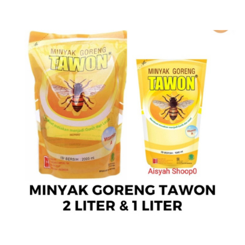

Minyak Goreng Tawon 1 Liter