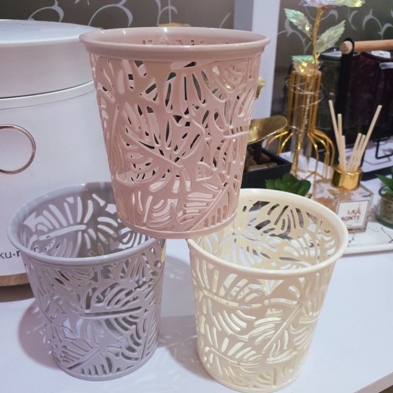 

hsw ASVITA Tempat Storage Box Bulat Tempat Pensil Serbaguna Aesthetic x top