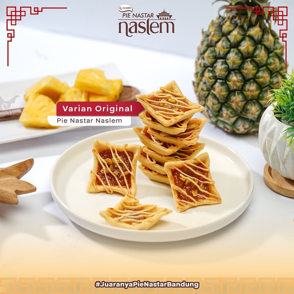 

Pie Nastar Lembang Naslem Premium Lembut Dan Lumer Oleh Oleh Khas Bandung