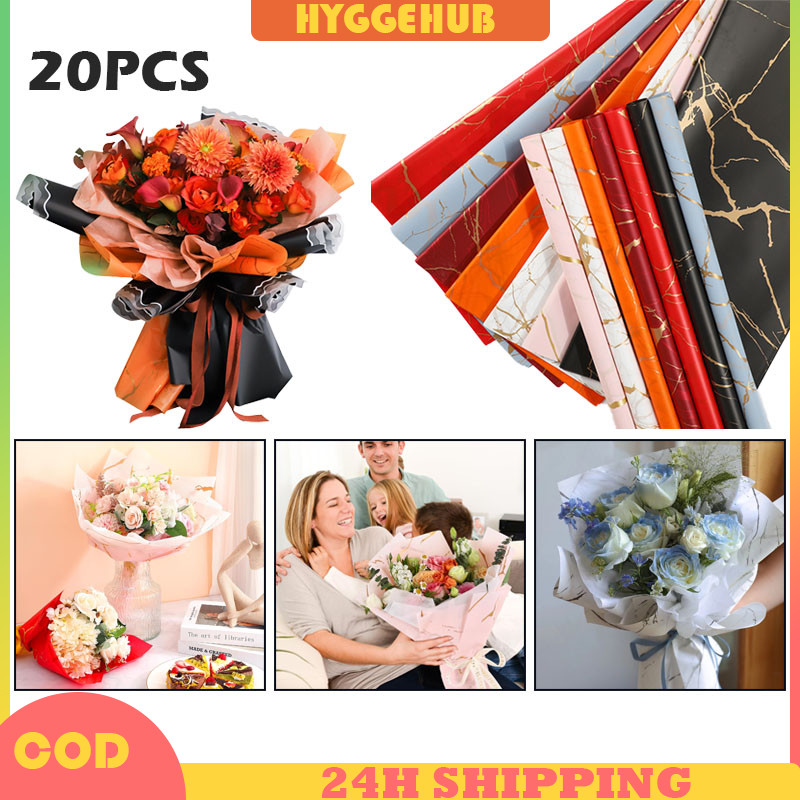 

Wrapping Paper Marble Calacatta Gold Flower Flower Wrapping Bucket Murah Untuk Bouquet Snack Uang