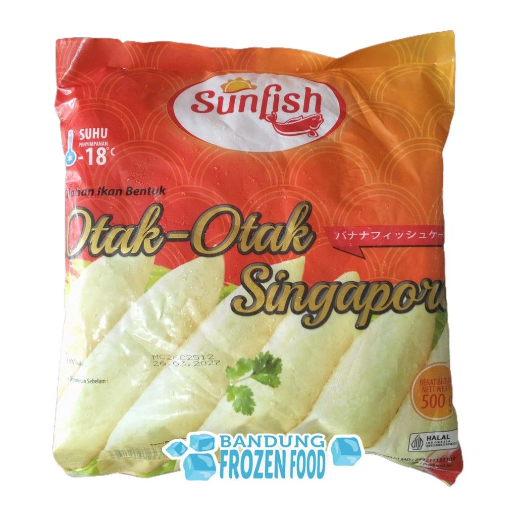 

SUNFISH OTAK-OTAK SINGAPORE 500GR ISI 6