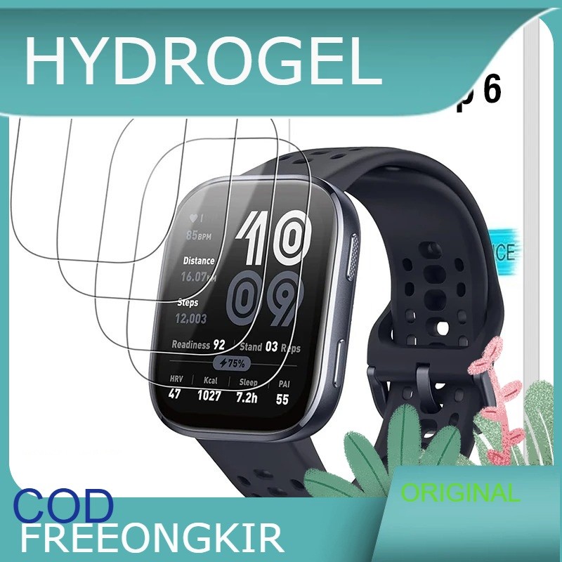 Hydrogel Amazfit Bip 6 Anti Gores Jelly Screen Protector Amazfit Bip 6