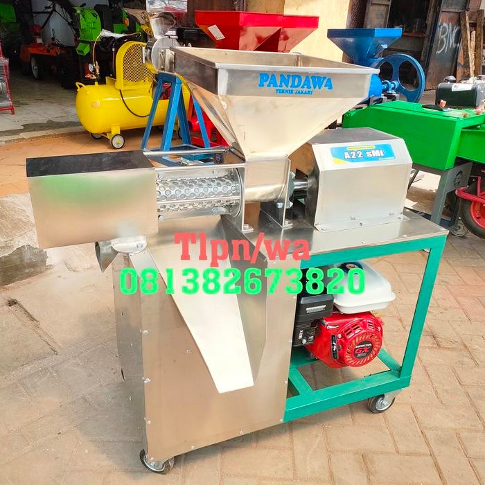 

Promo Mesin peras santan stanliss A22 koflit mesin honda gx-200