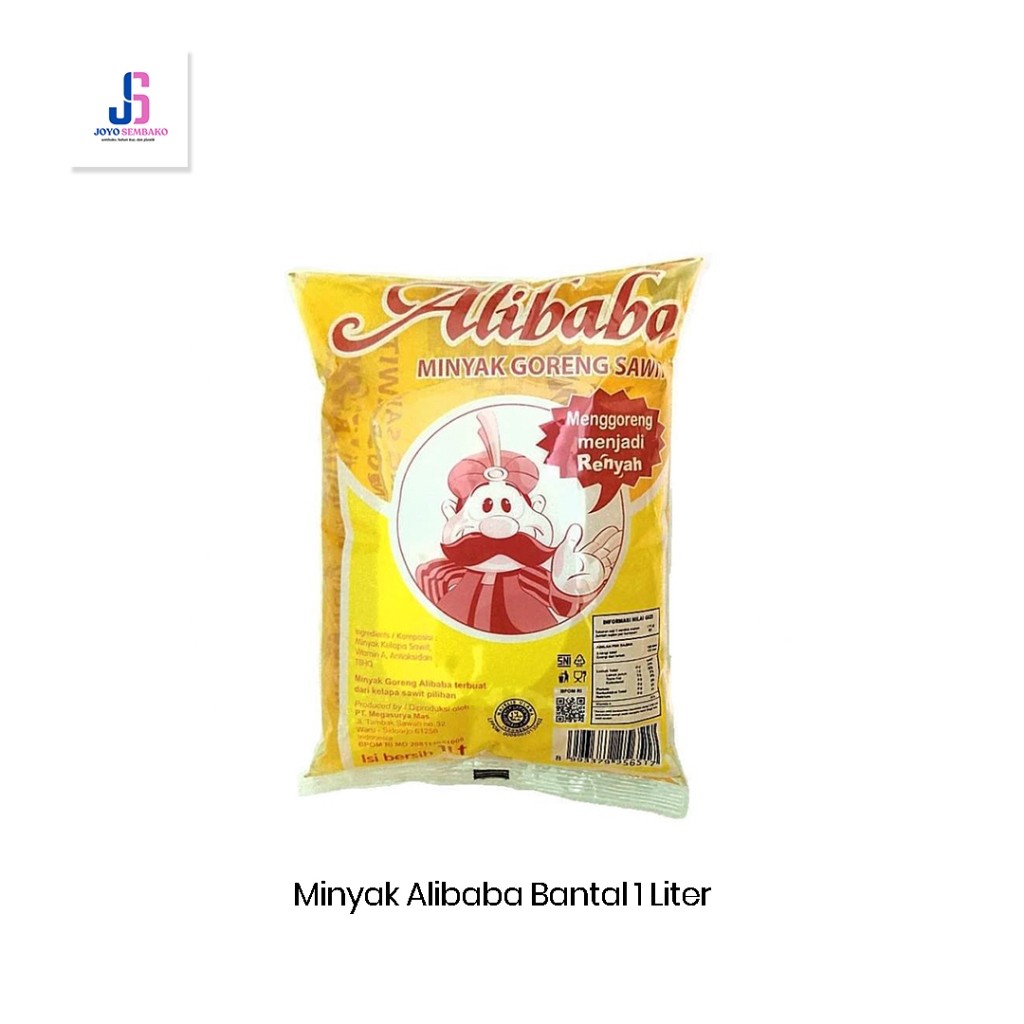 

Minyak goreng Alibaba kemasan bantal 1 liter