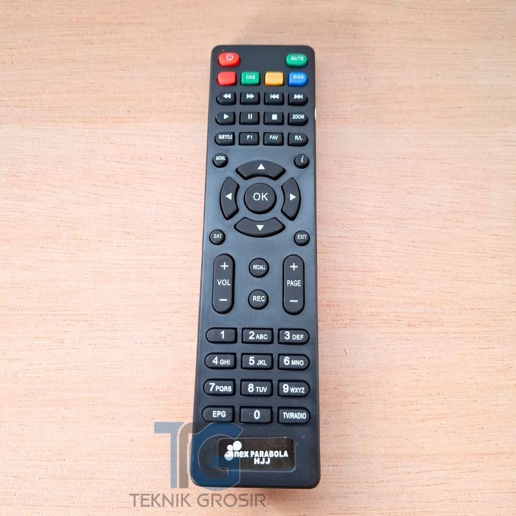 Remote TV Nex Parabola – Remote Receiver Tanpa Setting