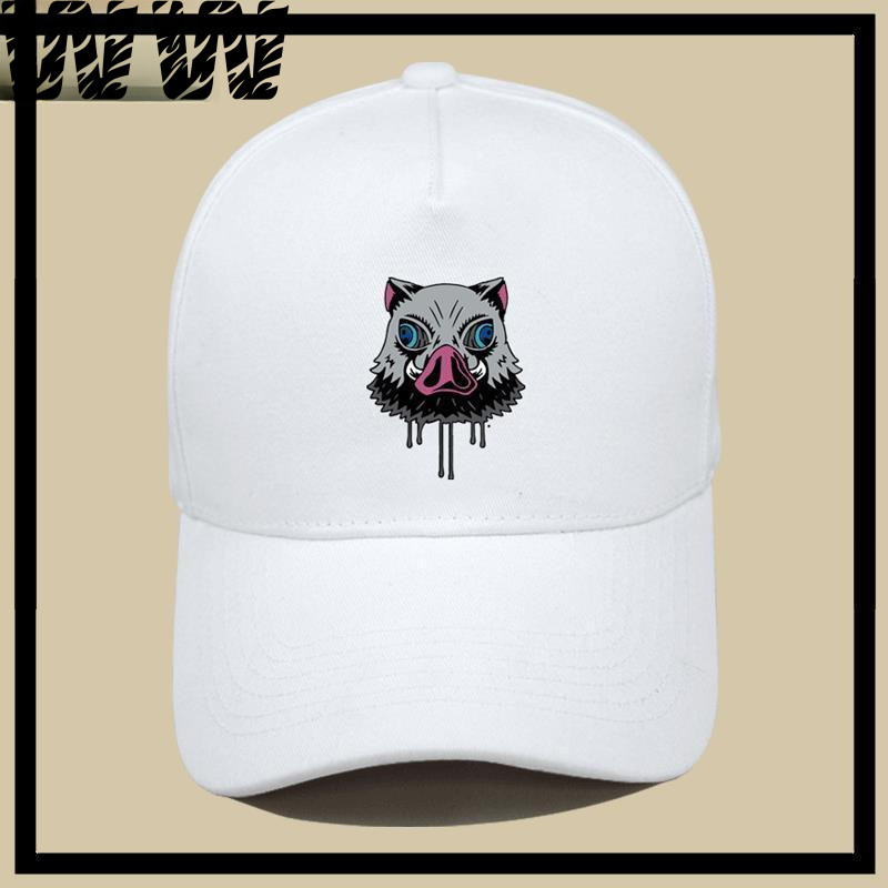 WW Topi/Demon Slayer: Kimetsu no Yaiba Inosuke Hashibira Merchandise Pig Rush Anime Topi Baseball Be