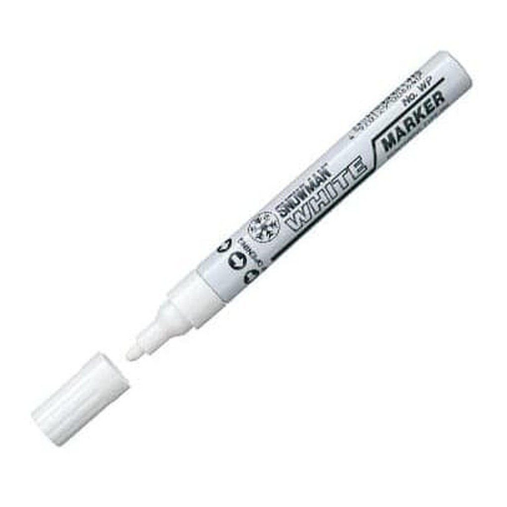 

Spidol Putih Permanent / Paint Marker White/Snowman Original