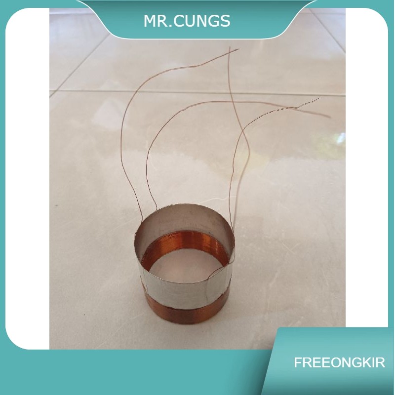 spul spoll speaker diameter 35.5mm dobel koil koker aluminium