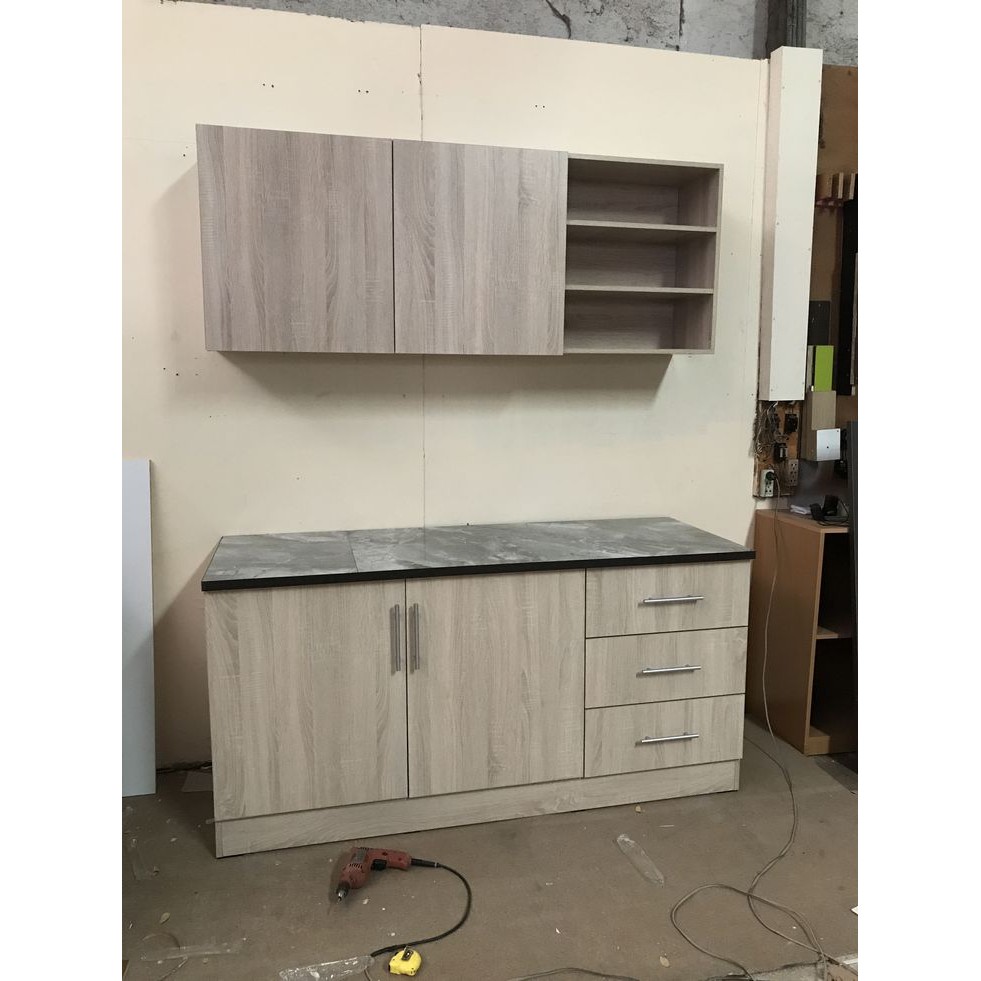 Kitchen Set Custom Minimalis Non Rakitan Harga Per Unit (Premium Harga Ekonomis Paket Atas Bawah) Ha