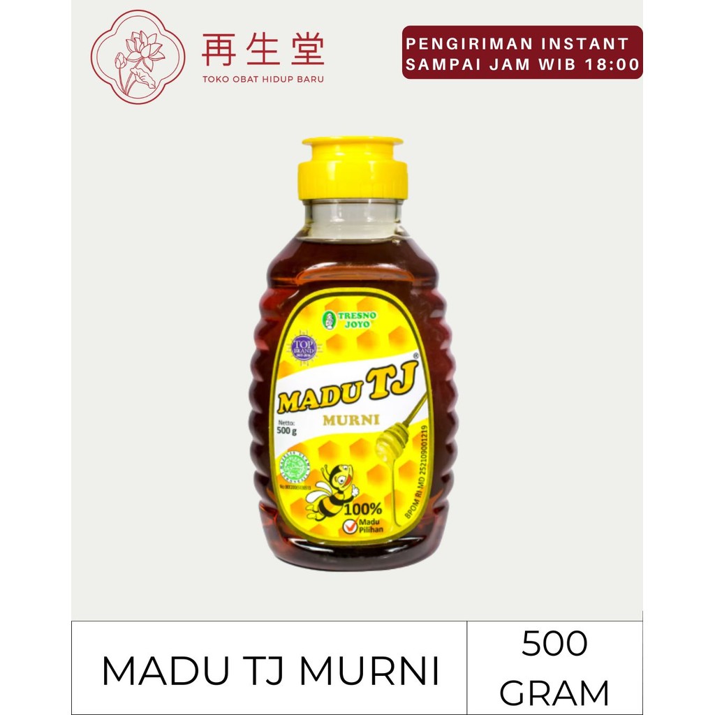 

MADU TJ MURNI | 500 GR | 100% MADU ASLI