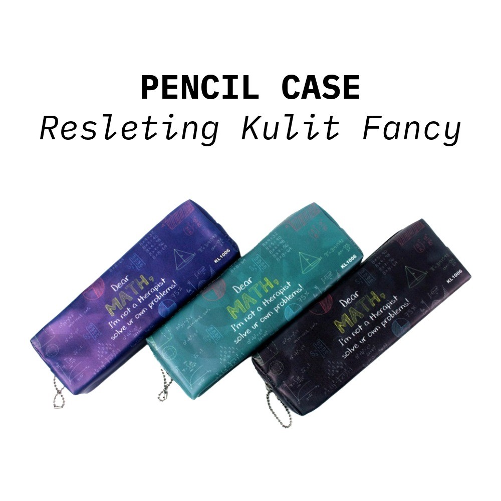 

♚Tempat Pensil Kulit Fancy Resleting Fancy KL03/02/17/Kotak Pensil♚