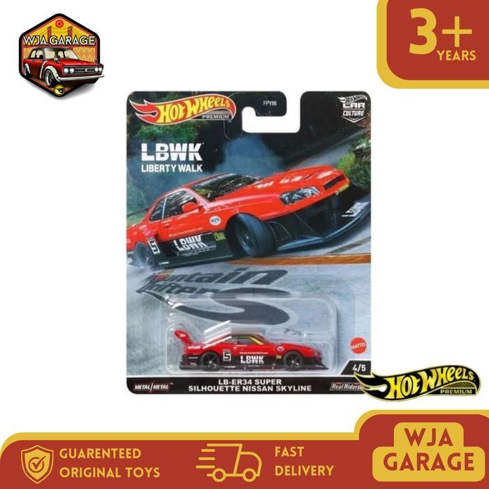 Hot Wheels LB ER34 Super Silhouette Nissan Skyline