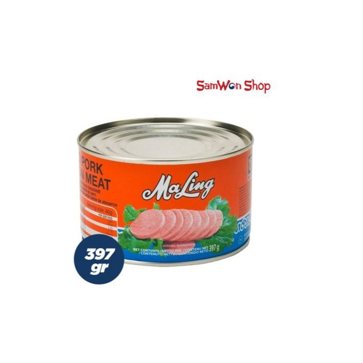 

TTS MALING PORK LUNCHEON MEAT 397gr - DAGING BABI OLAHAN (NON HALAL)