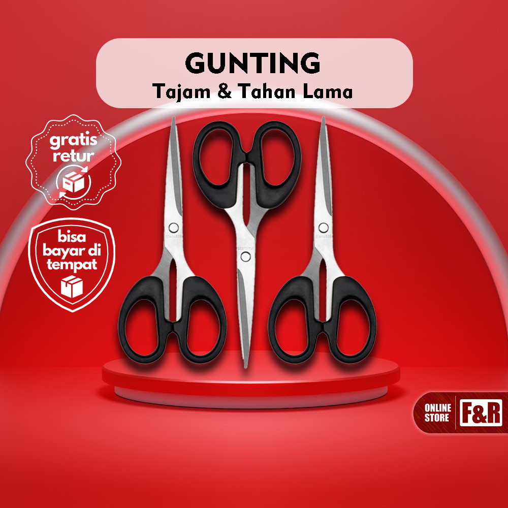 

Gunting Anti Karat Bahan Berkualitas Super Tajam Multifungsi Gunting Serbaguna Tajam Dan Awet Tahan Lama