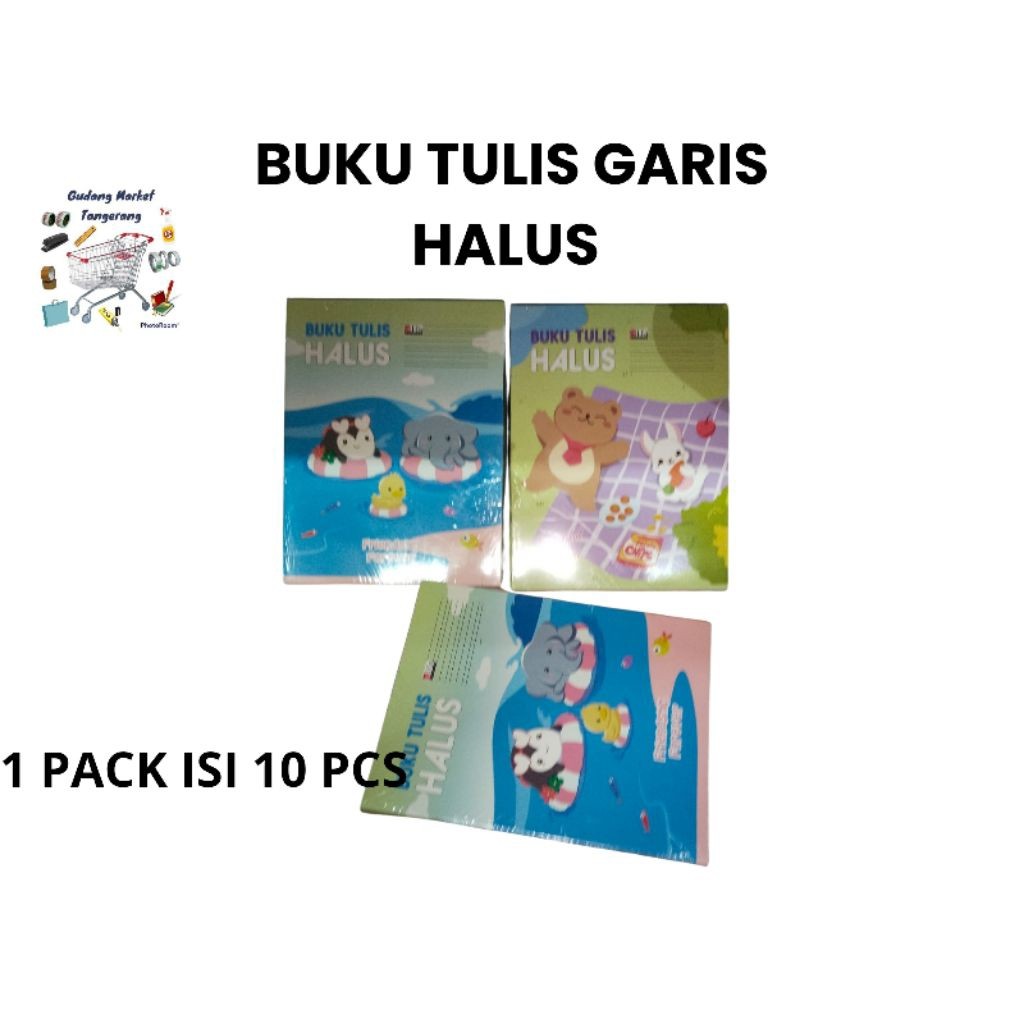 

BUKU TULIS GARIS HALUS 1 PCS