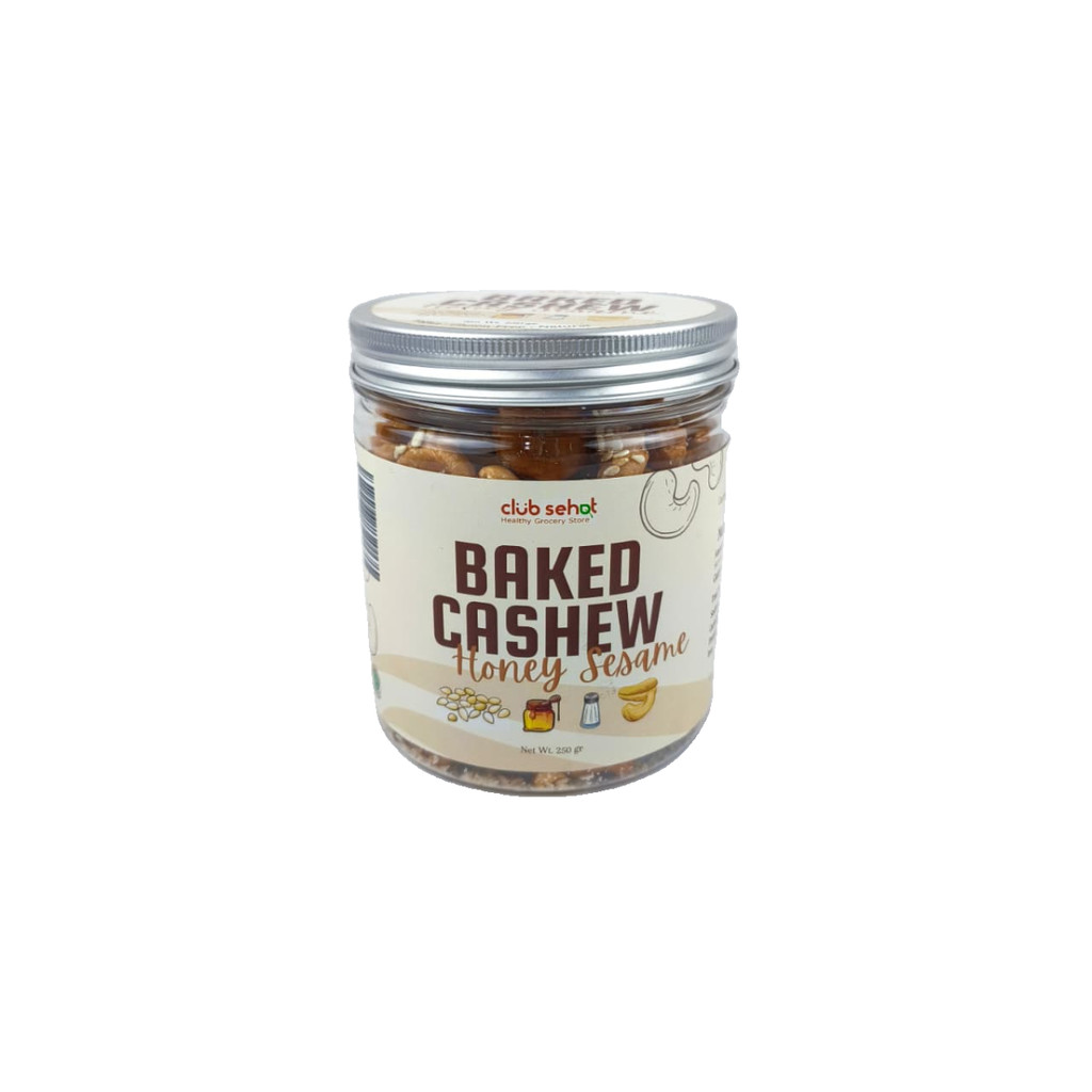 

Club Sehat Baked Cashew Honey Sesame 250Gr