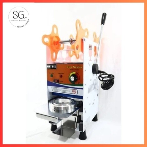 Cup Sealer MTX-D1 Matrix 14oz - 22oz Jumbo Mesin Press Cup D1 Matrix Sealer Cup D1 Matrix [SG]