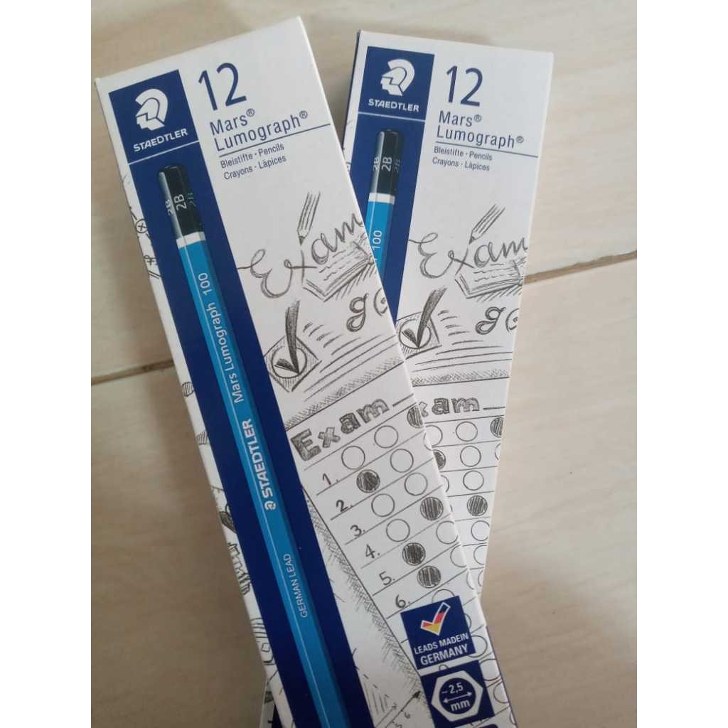 

GROSIR PENSIL 2B STAEDLER 2B 12 PCS 1 PACK / PENSIL UJIAN 2B STAEDLER / DAPAT DIBACA KOMPUTER