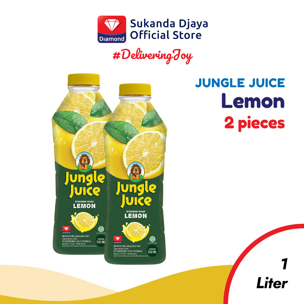

Jungle Juice Lemon 1 L - Twin Pack
