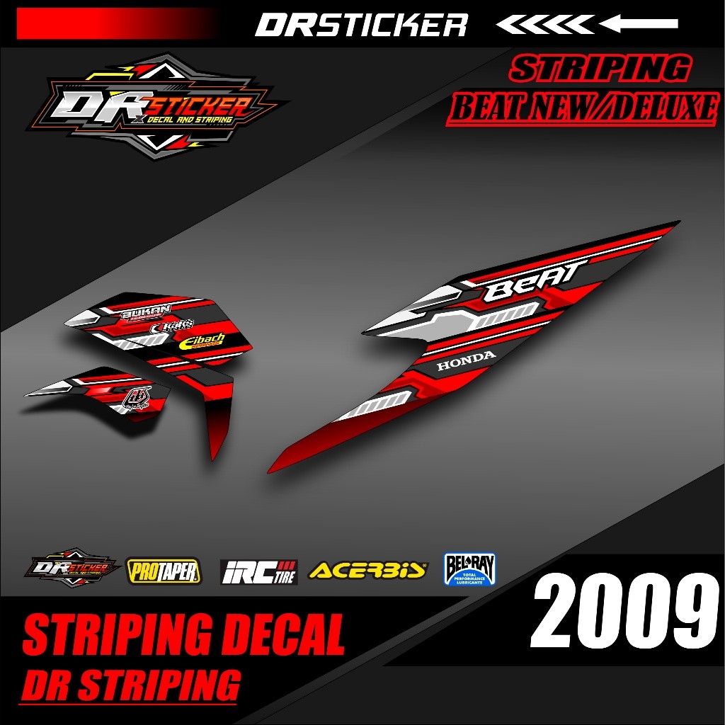 2009 Striping Variasi List Beat new 2020 - Striping Beat 2020