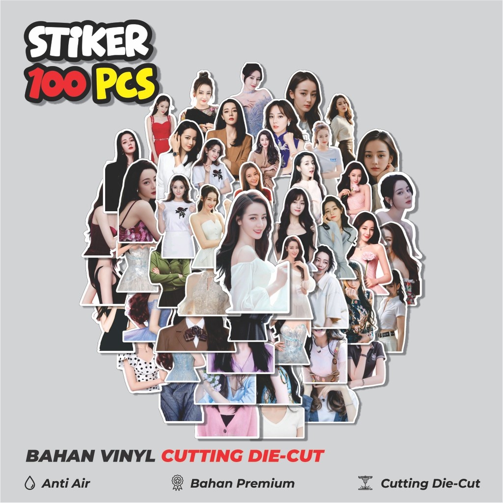 

Terbaru! 50 pcs Stiker Dilraba Dilmurat Dekorasi Lucu Kreatif untuk Notebook, Skateboard, HP