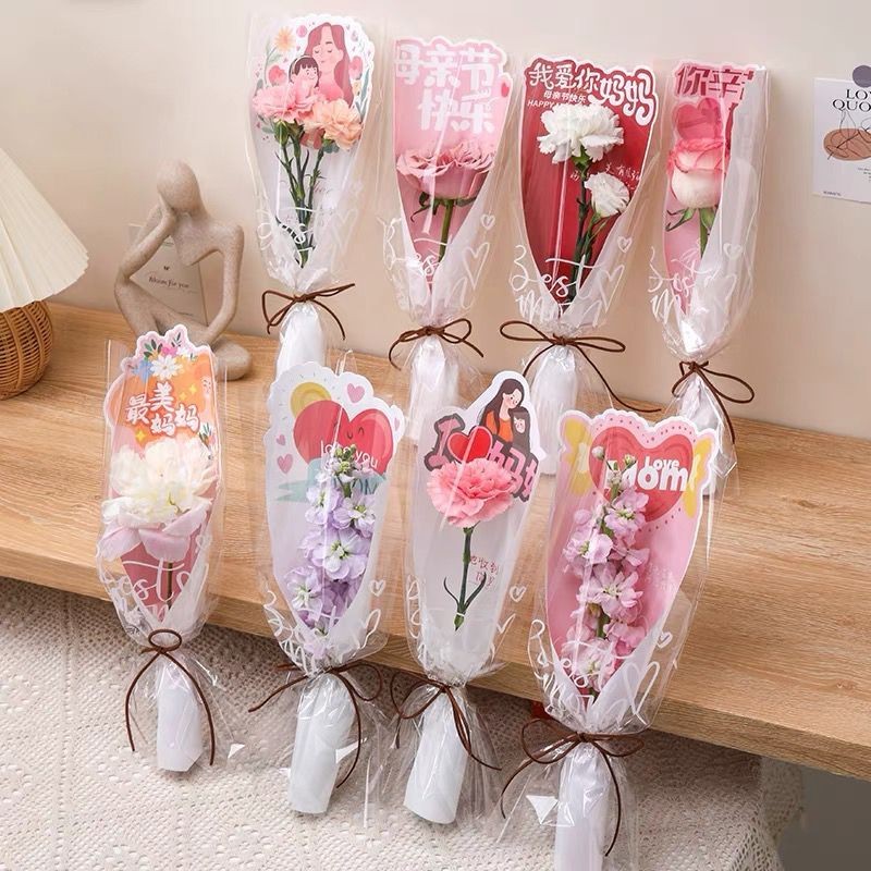 

Plastik Wrapping Mini Buket Bunga Hari Ibu / Mother's Day.