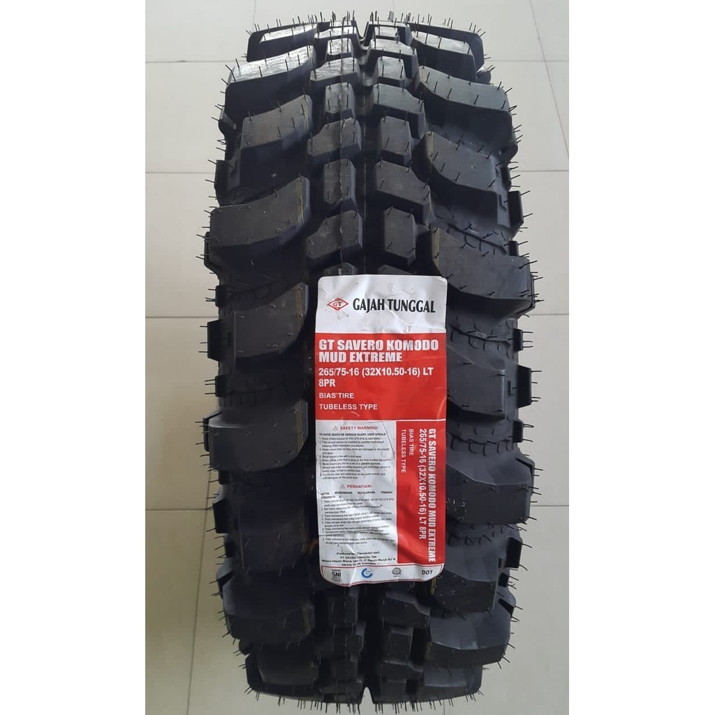 GT Radial Komodo Extreme 265/75 R16 Tahun 2022 Ban OFF-ROAD R16