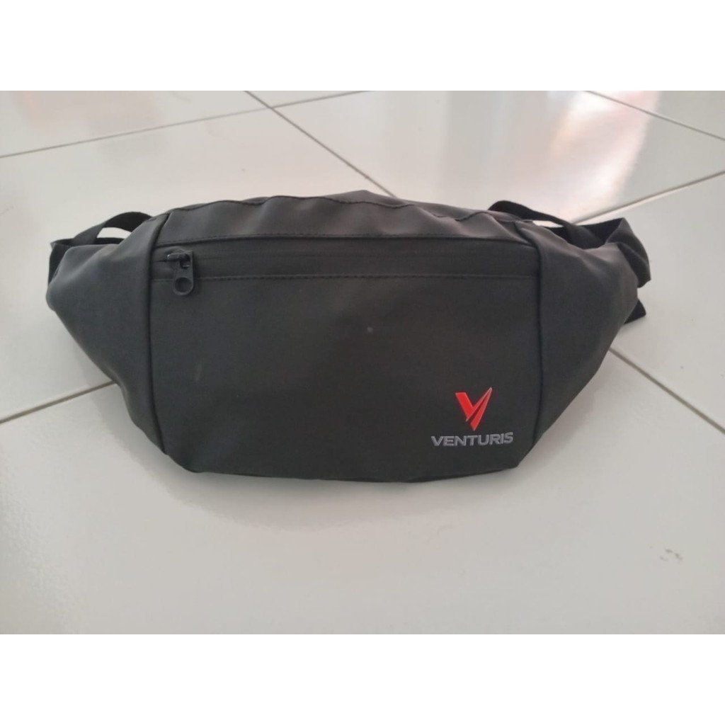 Tas Dusty Beta Selempang Hitam Waterproof Anti Air Tas Visval Pria Wanita