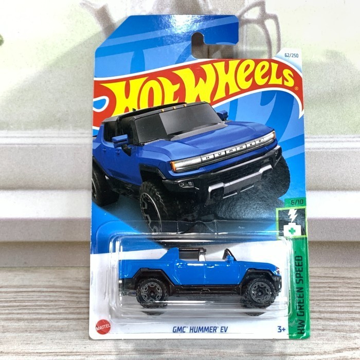 HOTWHEELS GMC HUMMER EV BIRU GREEN SPEED LOT D DIECAST HOT WHEELS