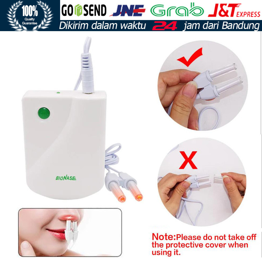 Dual Nassal Rihinitis Aksesoris Terapi Hidung untuk Jam Laser 650nm cocok untuk dr Laser atau Jeido