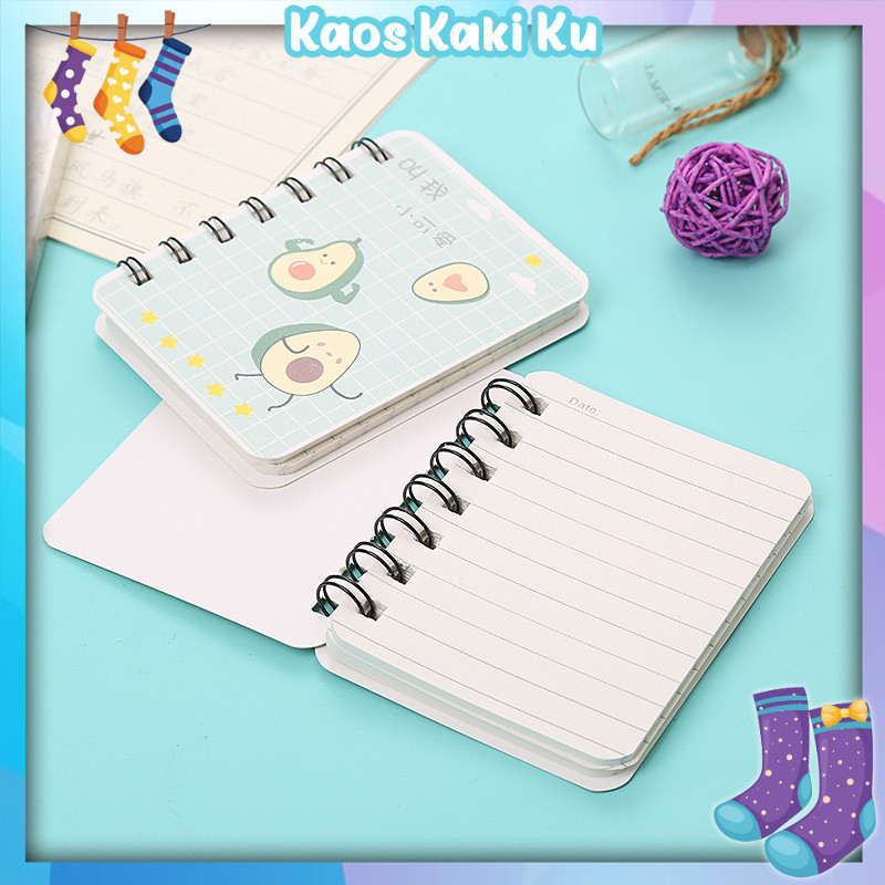 

Buku Catatan A7 Buku Tulis Kertas Mini Notebook Ring Motif 3 1025