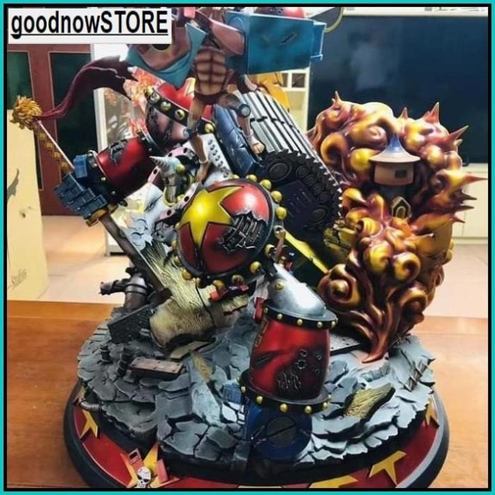 Rare Action Figure General Franky dt studio franky statue resin one piece terlaris