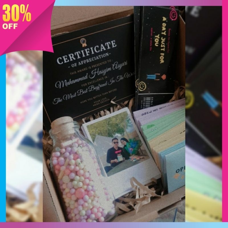 Kado Unik Wisuda Hampers Lebaran Ulang tahun / Miracle Gift (Boyfriend / Bestie /  Girlfriend) by Co