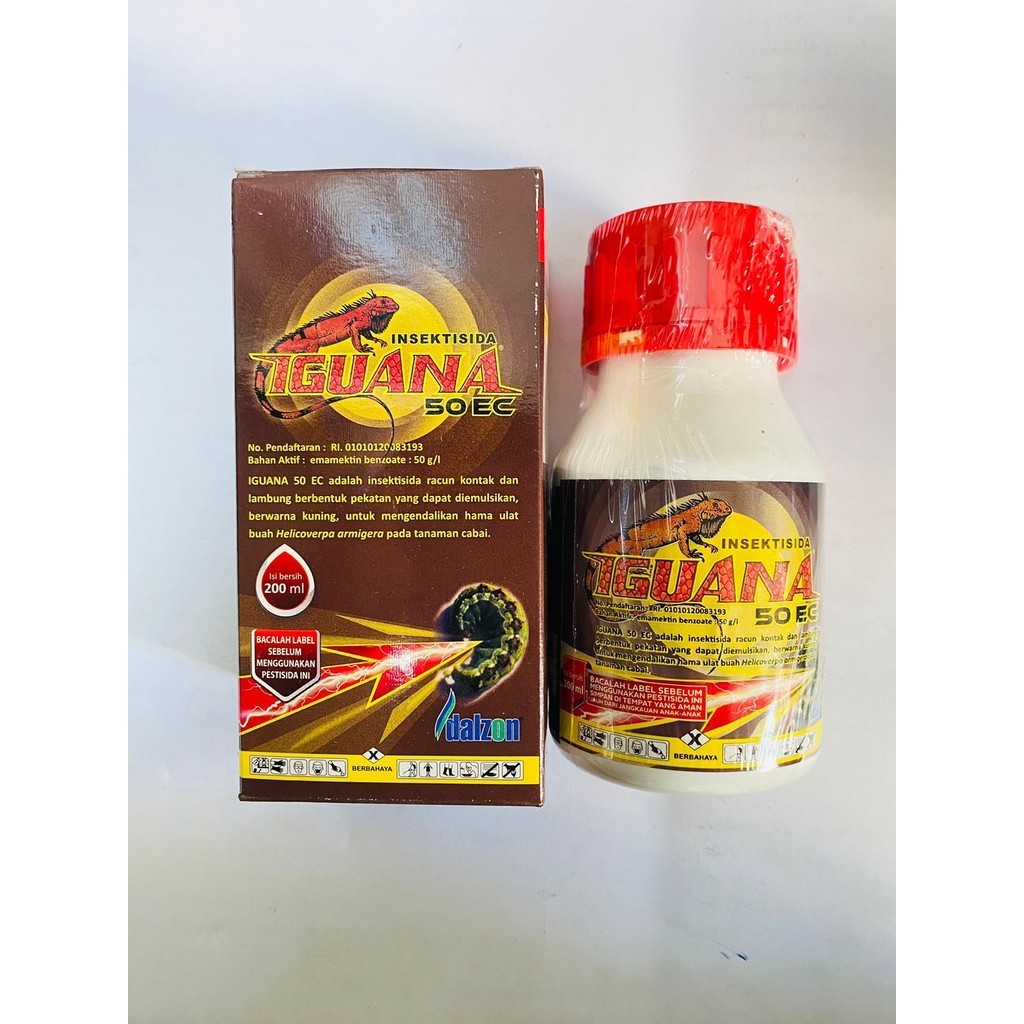 Insektisida IGUANA 50 EC dari Dalzon. IsI 200 ml