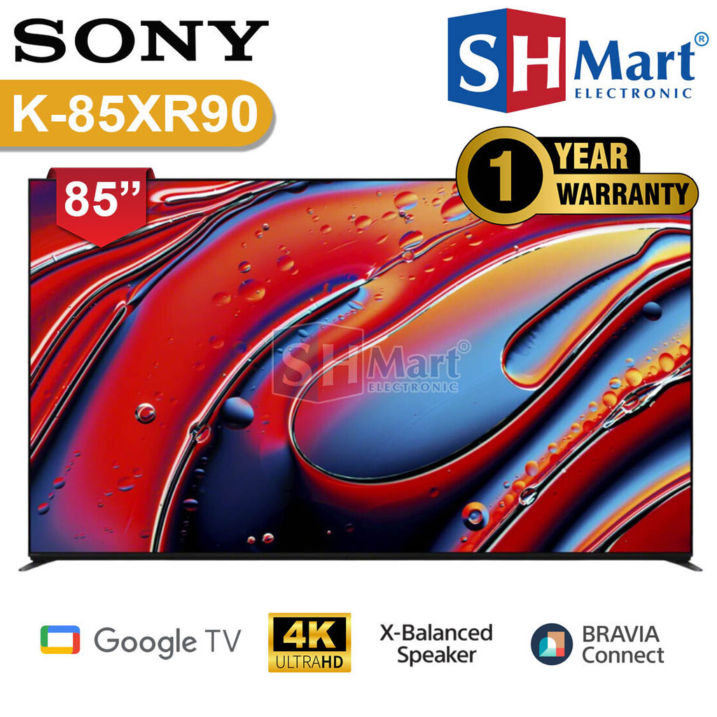 TV SONY 85 INCH MINI LED BRAVIA 9 K-85XR90 / K85XR90 4K UHD SMART GOOGLE TV NEW 2024 GARANSI RESMI