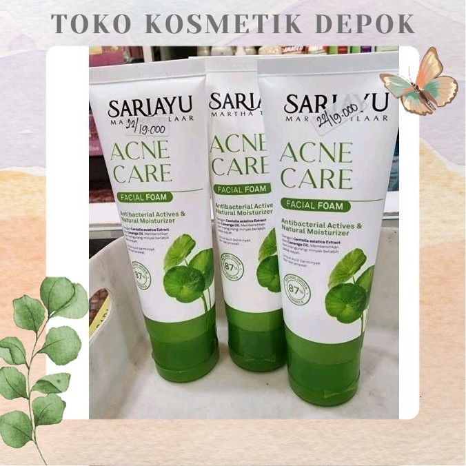 FACIAL FOAM ACNE SARIAYU | Sabun Muka
