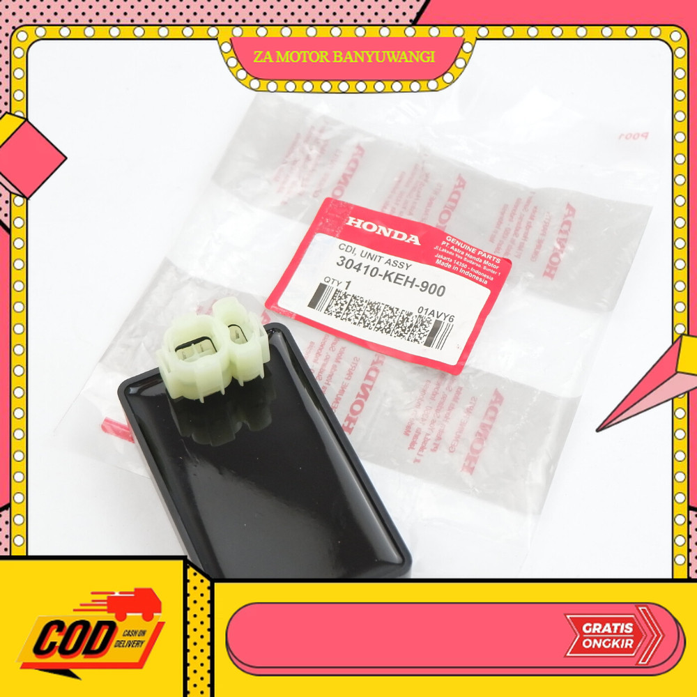 Cdi GL Pro Ori / Cdi Unit Assy Honda Mega Pro & GL Max / CDI Honda Mega Pro - 3410-KEH-900