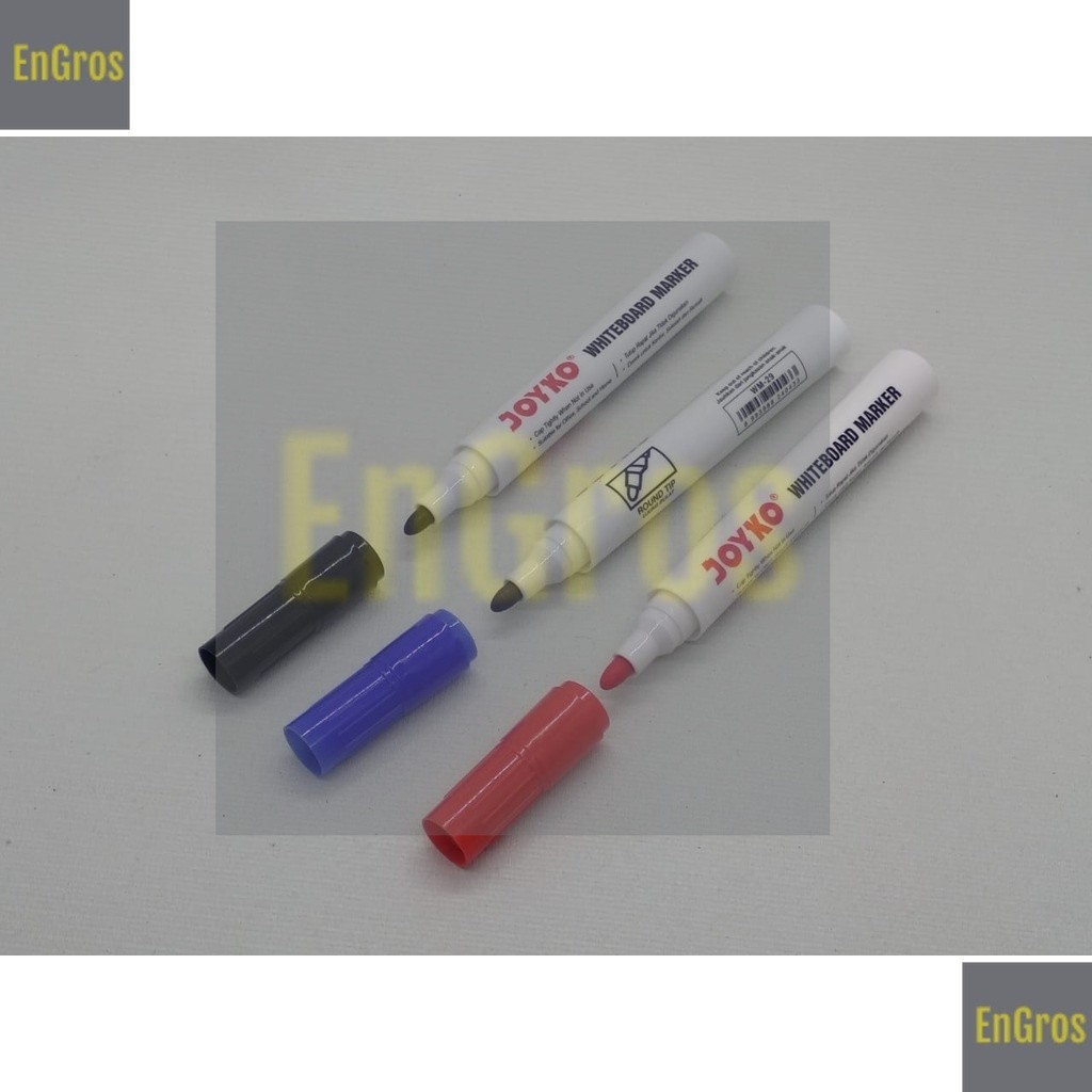 

[Cek Variasi] JOYKO Spidol Whiteboard Marker WM Round Tip Spidol Warna Papan Tulis Bisa Dihapus