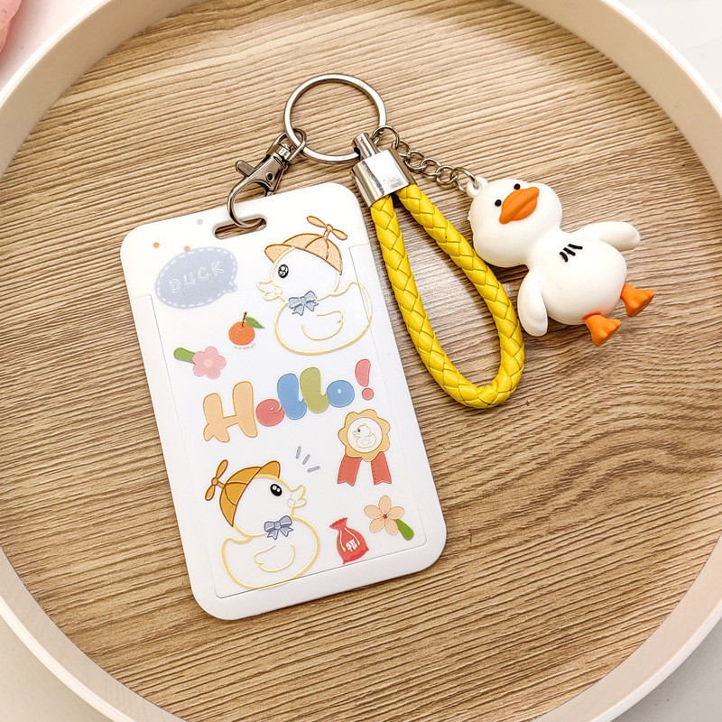 

Cute Cartoon Card Lanyard ID Card Lakban Name Tag ID Card Holder Lanyard Podzz Tali Lanyard Card Holder Holder Kartu Nama
