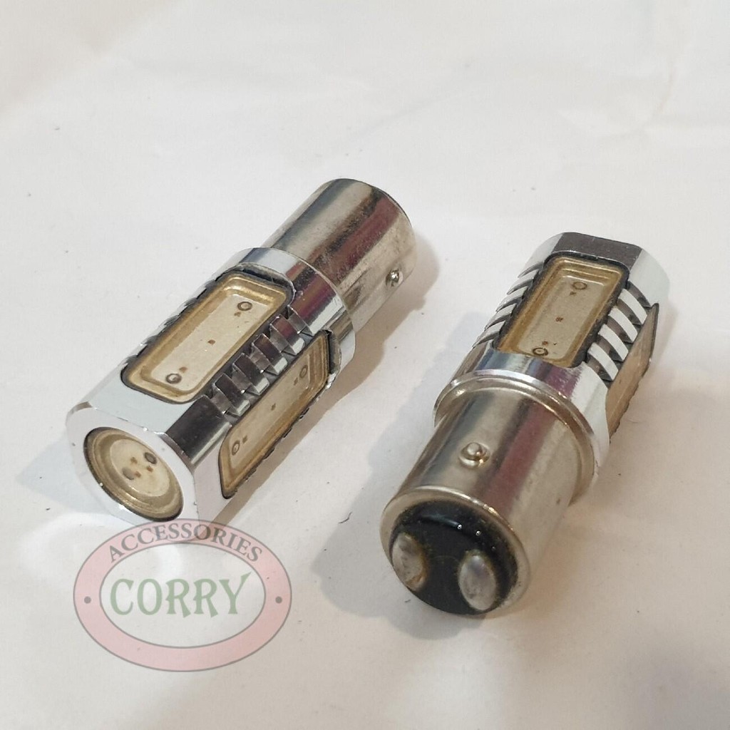 Lampu rem LED merah 2 pc mobil kijang innova avanza toyota model putar 7.5w non strobo tidak kedip