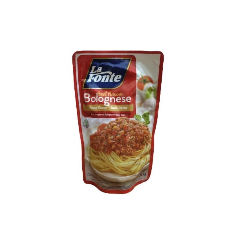 

315gr la fonte saus spaghetti pasta