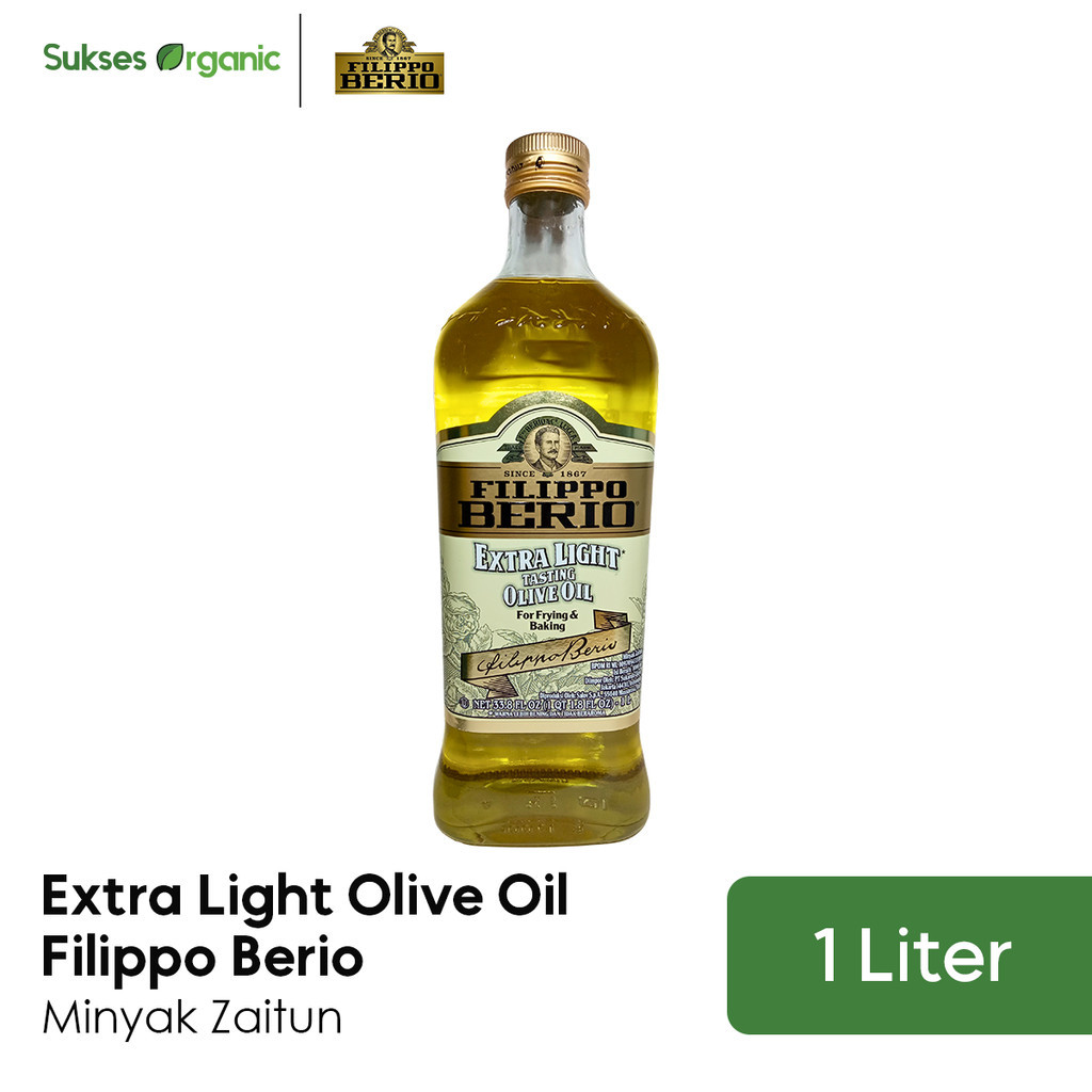 

Filippo Berio Extra Light Olive Oil 1 Liter / Minyak Zaitun Filipo Berio