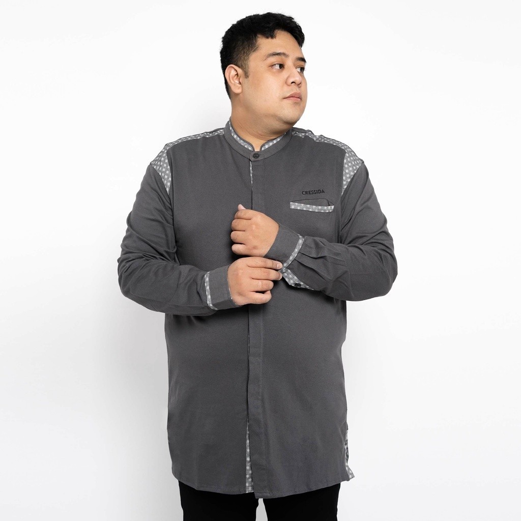 Promo Baju Kaos Koko Muslim Pria Big Size Cressida Original